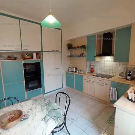 4des2 Grand T3 Pour 4 Personnes Dans Immeuble Ancien Proche Lejlighed Collioure